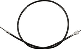 Drag Specialties Speedo Cable Black Vinyl 40" Speedometer Cables Drag Specialties