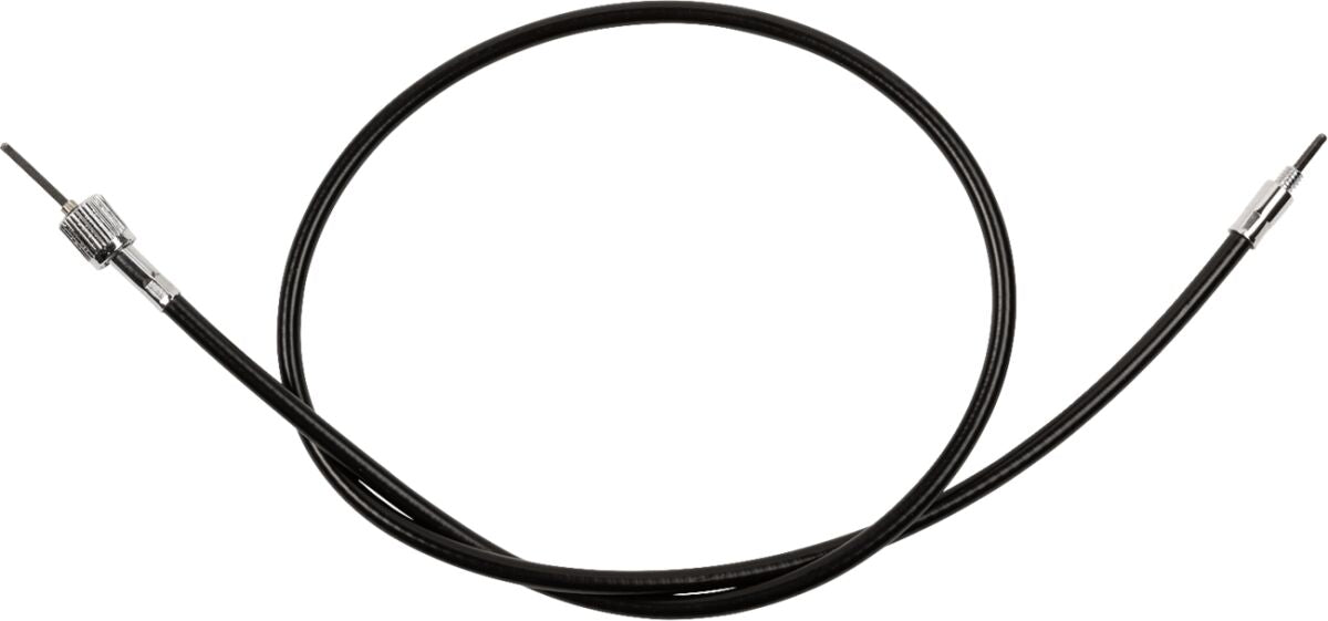 Drag Specialties Speedo Cable Black Vinyl 38.5" Speedometer Cables Drag Specialties
