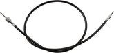 Drag Specialties Speedo Cable Black Vinyl 38.5" Speedometer Cables Drag Specialties