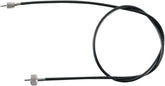 Drag Specialties Speedo Cable Black Vinyl 49" Speedometer Cables Drag Specialties