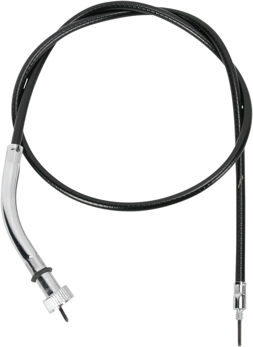 Drag Specialties Speedo Cable Black Vinyl 41.5" Speedometer Cables Drag Specialties