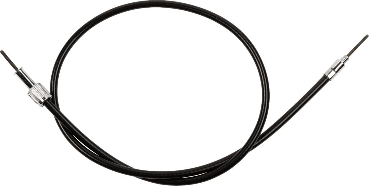 Drag Specialties Speedo Cable Black Vinyl 35" Speedometer Cables Drag Specialties