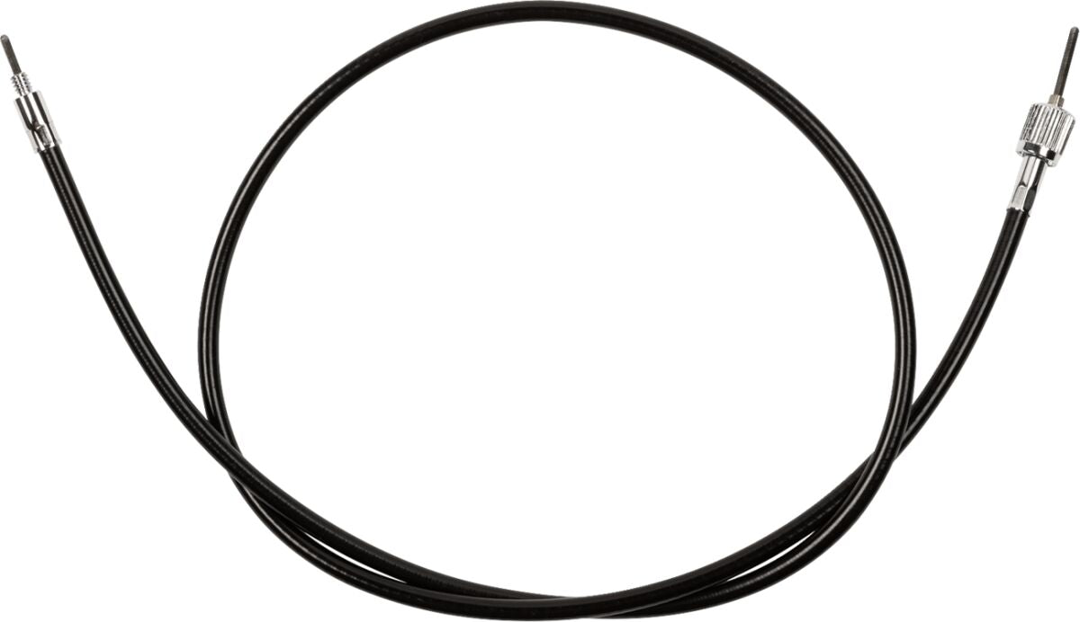 Drag Specialties Speedo Cable Black Vinyl 44.5" Speedometer Cables Drag Specialties