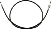 Drag Specialties Speedo Cable Black Vinyl 44.5" Speedometer Cables Drag Specialties