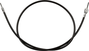 Drag Specialties Speedo Cable Black Vinyl 44.5" Speedometer Cables Drag Specialties