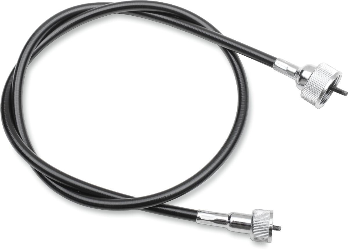 Drag Specialties Speedo Cable Black Vinyl 44.5" Speedometer Cables Drag Specialties