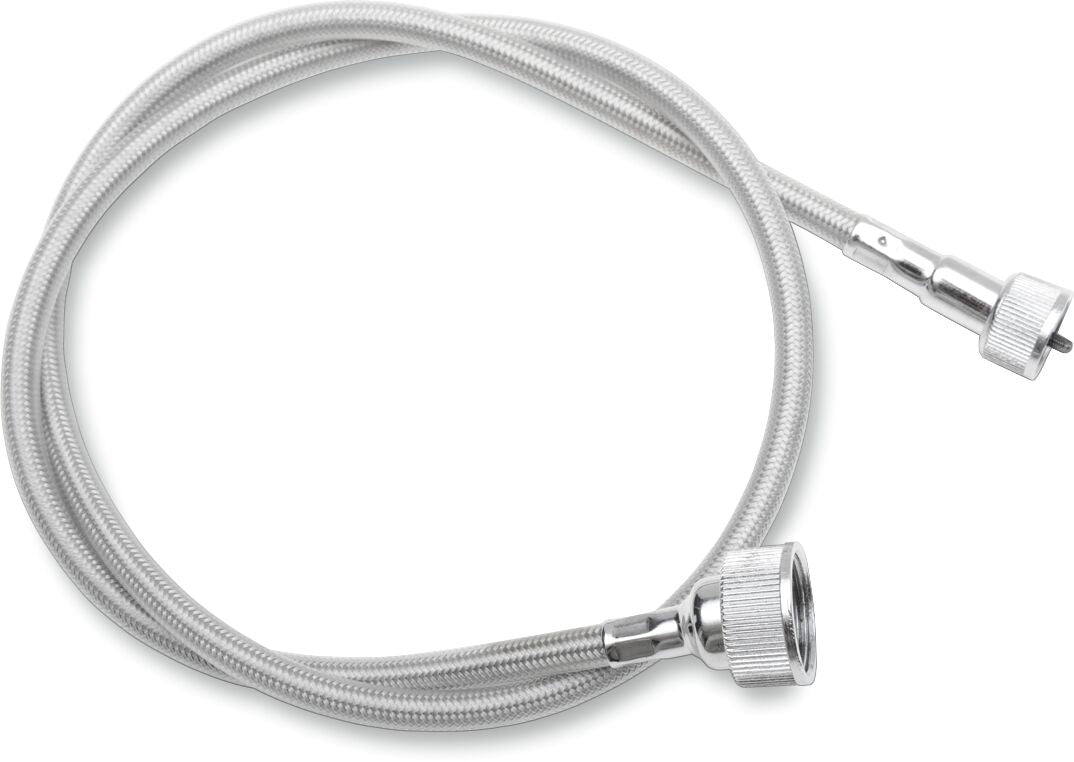 Drag Specialties Speedo Cable Stainless Steel 46.5" Speedometer Cables Drag Specialties