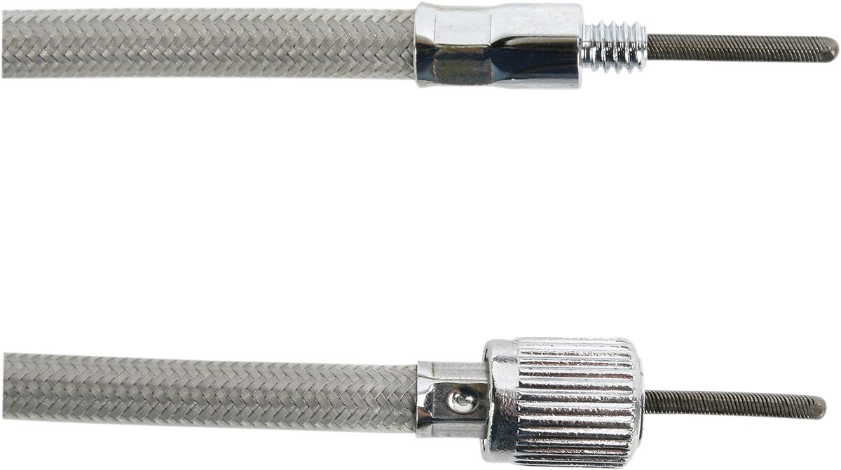 Drag Specialties Speedo Cable Stainless Steel 40" Speedometer Cables Drag Specialties