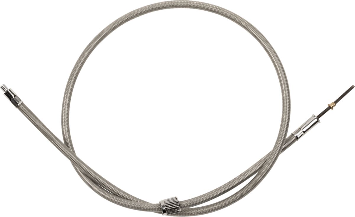 Drag Specialties Speedo Cable Stainless Steel 38.5" Speedometer Cables Drag Specialties