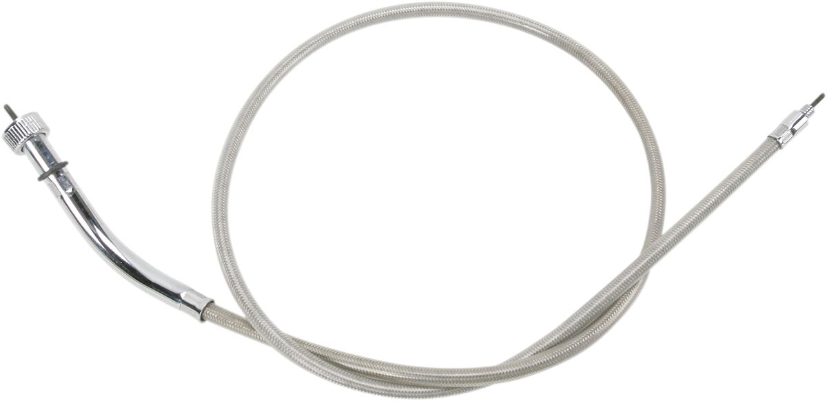 Drag Specialties Speedo Cable Stainless Steel 41.5" Speedometer Cables Drag Specialties