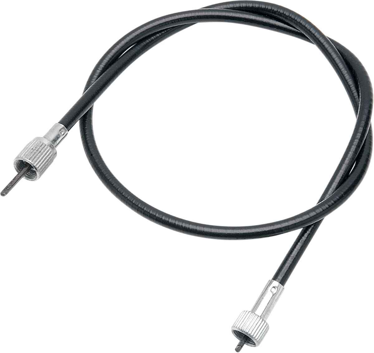 Drag Specialties Tacho Cable Black Vinyl 32.5" Tachometer Cables Drag Specialties