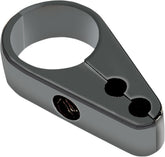 Drag Specialties Clamp 1 Thr/Idl Blk CABLE CLAMPS + GUIDES Drag Specialties