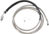 Drag Specialties Clucth Line Stainless Steel + 6" Hydraulic Hose Hydraulic Clutch Drag Specialties