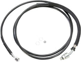 Drag Specialties Clucth Line Black Vinyl Coated + 8" Stainless Steel Hydraulic Hose Hydraulic Clutch Drag Specialties