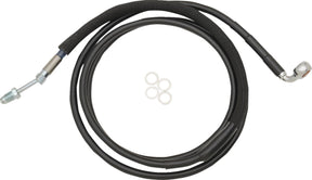 Drag Specialties Clucth Line Black Vinyl Coated Stainless Steel Hydraulic Hose Hydraulic Clutch Drag Specialties