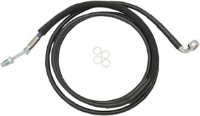 Drag Specialties Clucth Line Black Vinyl Coated Stainless Steel Hydraulic Hose Hydraulic Clutch Drag Specialties
