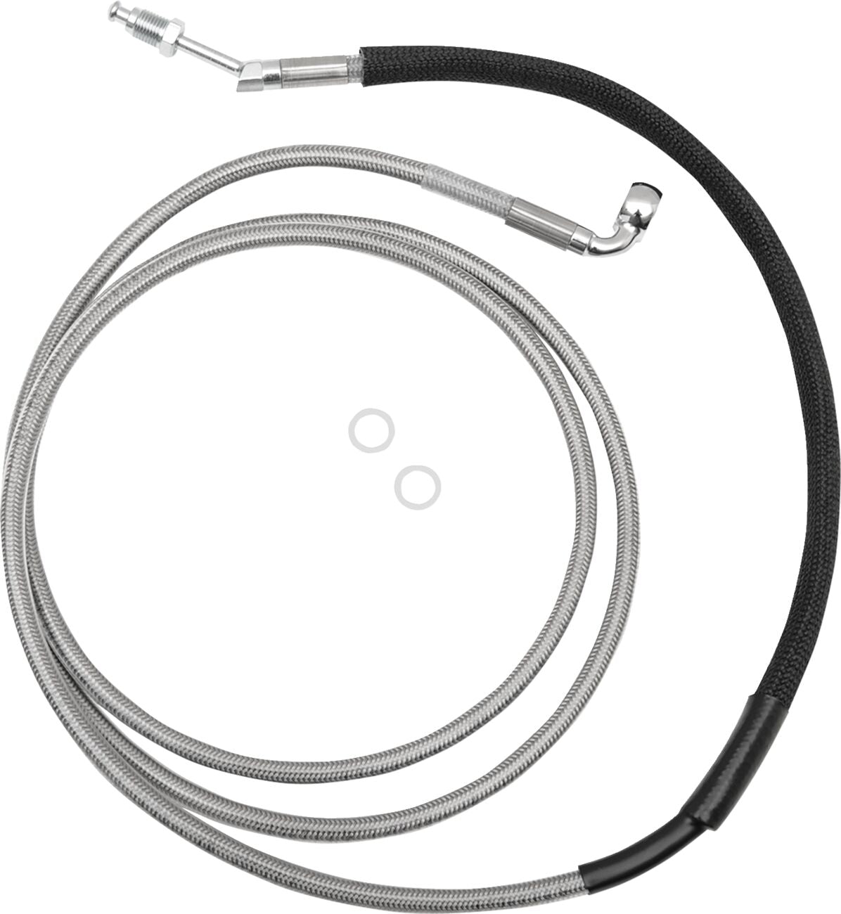 Drag Specialties Line Cltch Ss 17 19 Rg +6 HOSE HYDRAULIC CLUTCH Drag Specialties