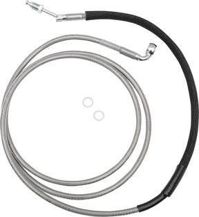 Drag Specialties Line Cltch Ss 17 19 Rg +6 HOSE HYDRAULIC CLUTCH Drag Specialties