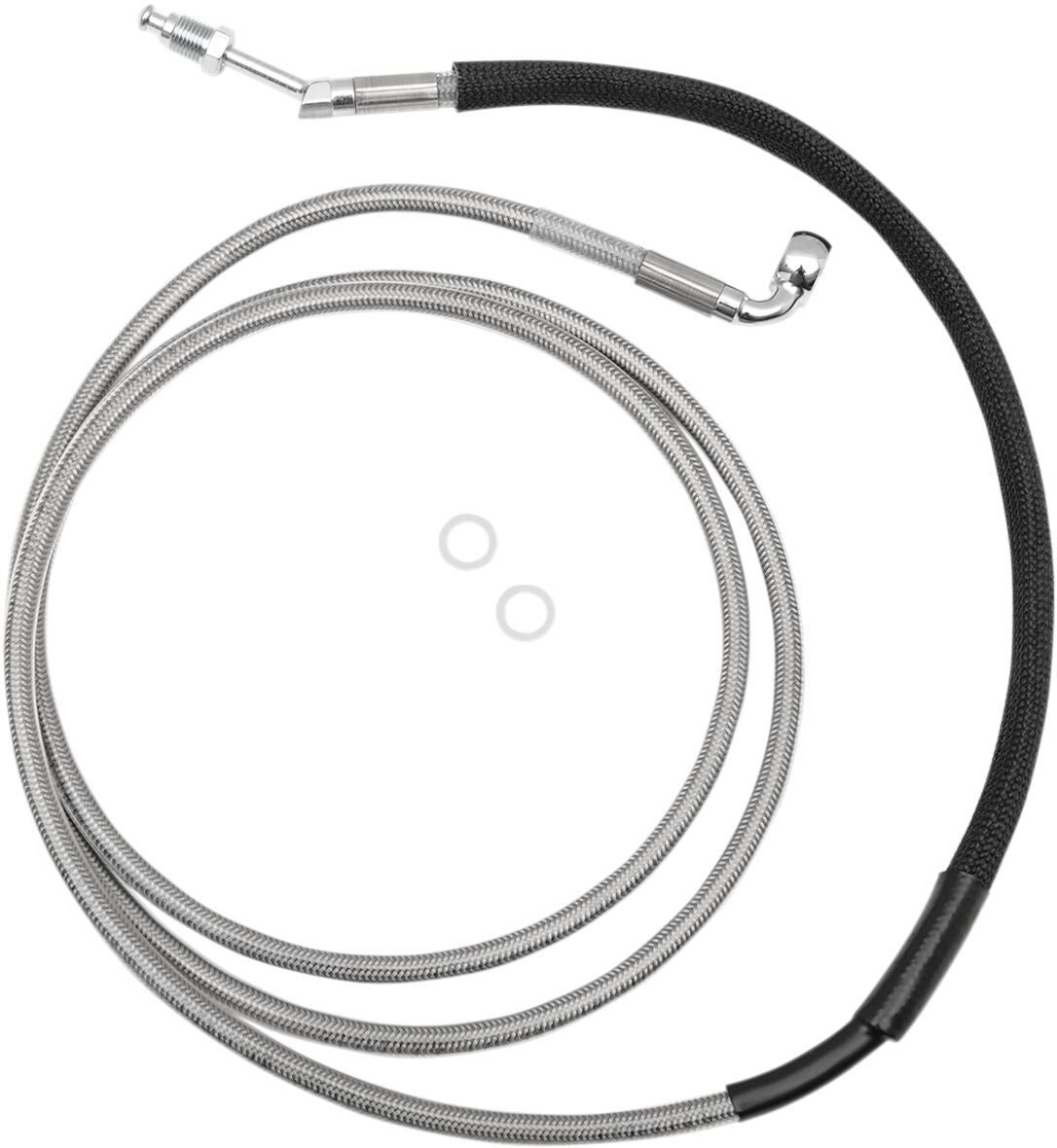 Drag Specialties Line Cltch Ss 17 19 Rg +6 HOSE HYDRAULIC CLUTCH Drag Specialties