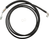 Drag Specialties Clucth Line Black Vinyl Coated + 6" Stainless Steel Hydraulic Hose Hydraulic Clutch Drag Specialties