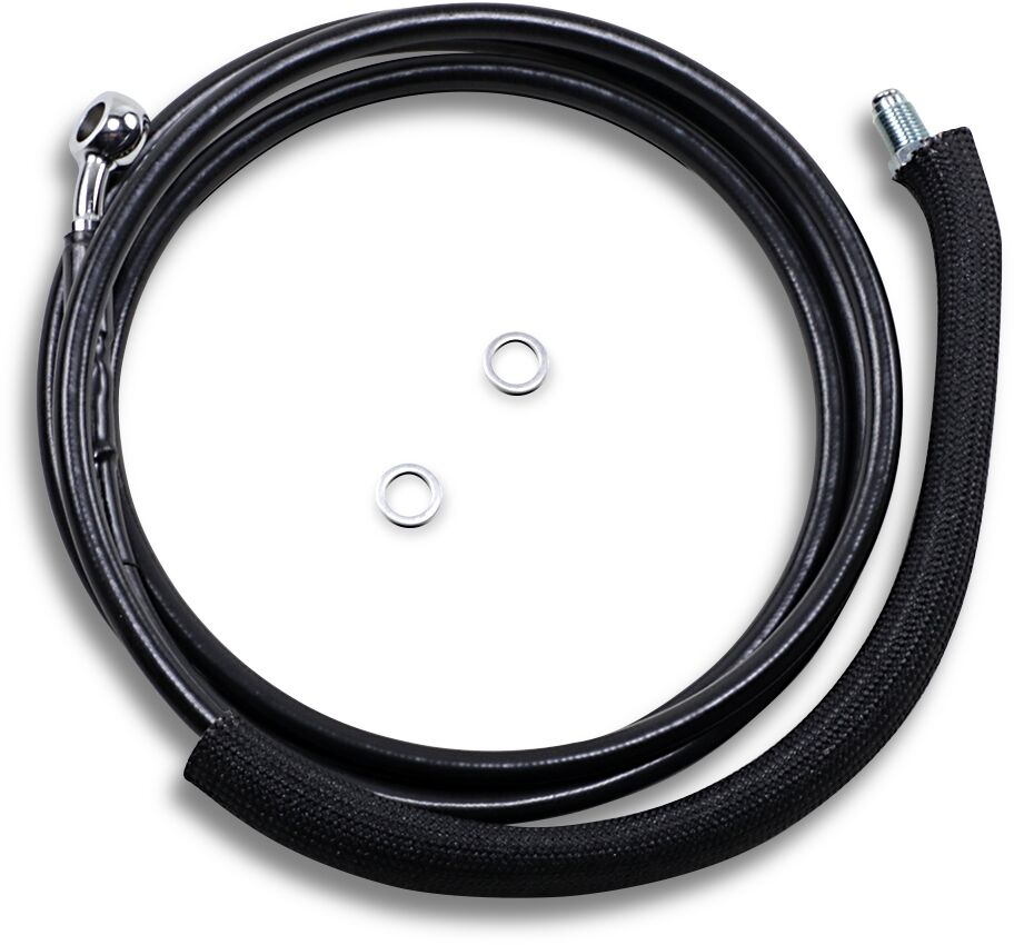 Drag Specialties Line Clutch Bk 17 Fltru+4 HOSE HYDRAULIC CLUTCH Drag Specialties