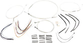 Magnum Shielding Control Cable Kit Sportster Sterling Chromite® Ii Nature Brake & Clutch Lines Magnum Shielding