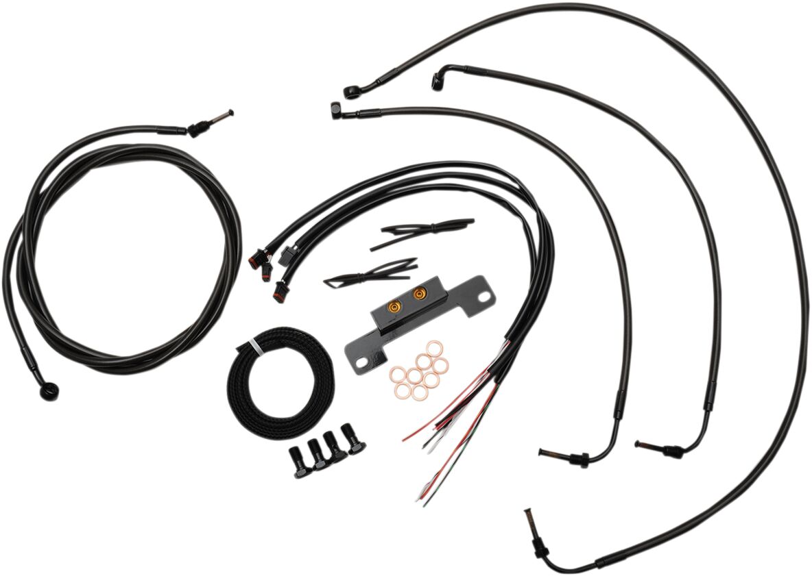 La Choppers Cable Kit Cm13 Fl17+Noab CLUTCH & BRAKE CABLE/HOSE KITS La Choppers