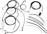 Magnum Shielding Handlebar Installation Kit Designer Black Pearl Chrome Black/Clear Brake & Clutch Lines Magnum Shielding