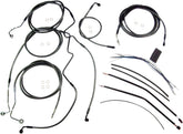 Magnum Shielding Handlebar Installation Kit Designer Black Pearl Chrome Black/Clear Brake & Clutch Lines Magnum Shielding