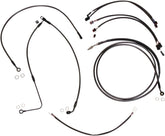 Magnum Shielding Handlebar Installation Kit Designer Black Pearl Chrome Black/Clear Brake & Clutch Lines Magnum Shielding