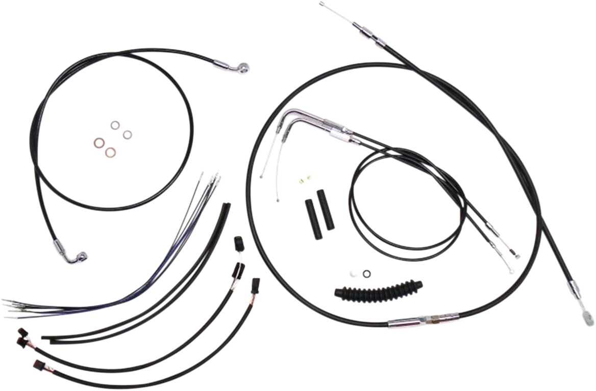 Magnum Shielding Control Cable Kit Xr Blk CLUTCH & BRAKE CABLE/HOSE KITS Magnum Shielding
