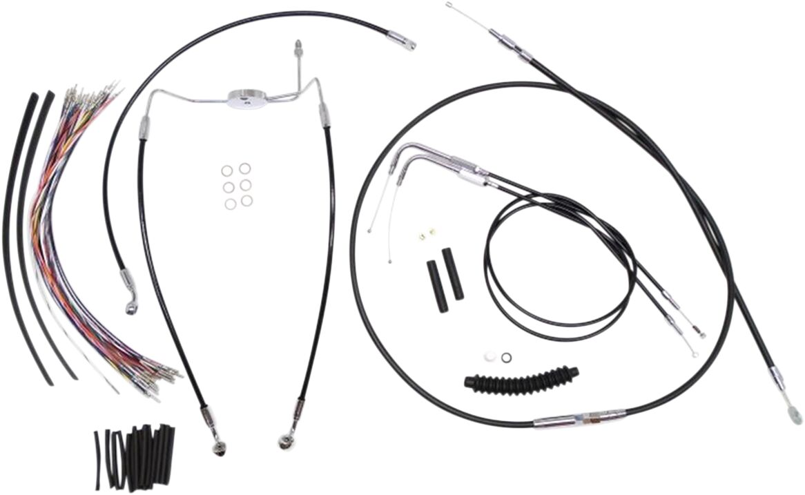Magnum Shielding Control Cable Kit Xr Blk CLUTCH & BRAKE CABLE/HOSE KITS Magnum Shielding