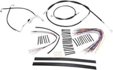 Magnum Shielding Control Cable Kit Handlebar Xr Oe Style Non Abs Black Brake & Clutch Lines Magnum Shielding