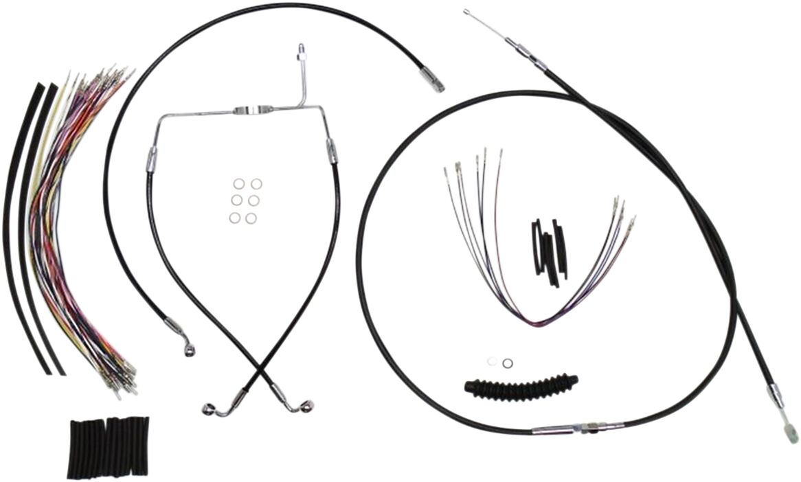 Magnum Shielding Control Cable Kit Xr Blk CLUTCH & BRAKE CABLE/HOSE KITS Magnum Shielding