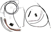 Magnum Shielding Control Cable Kit Handlebar Xr Oe Style Abs Black Brake & Clutch Lines Magnum Shielding