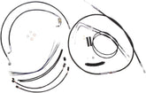 Magnum Shielding Control Cable Kit Handlebar Xr Oe Style Abs Black Brake & Clutch Lines Magnum Shielding