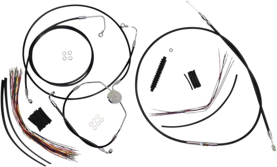 Magnum Shielding Control Cable Kit Xr Blk CLUTCH & BRAKE CABLE/HOSE KITS Magnum Shielding