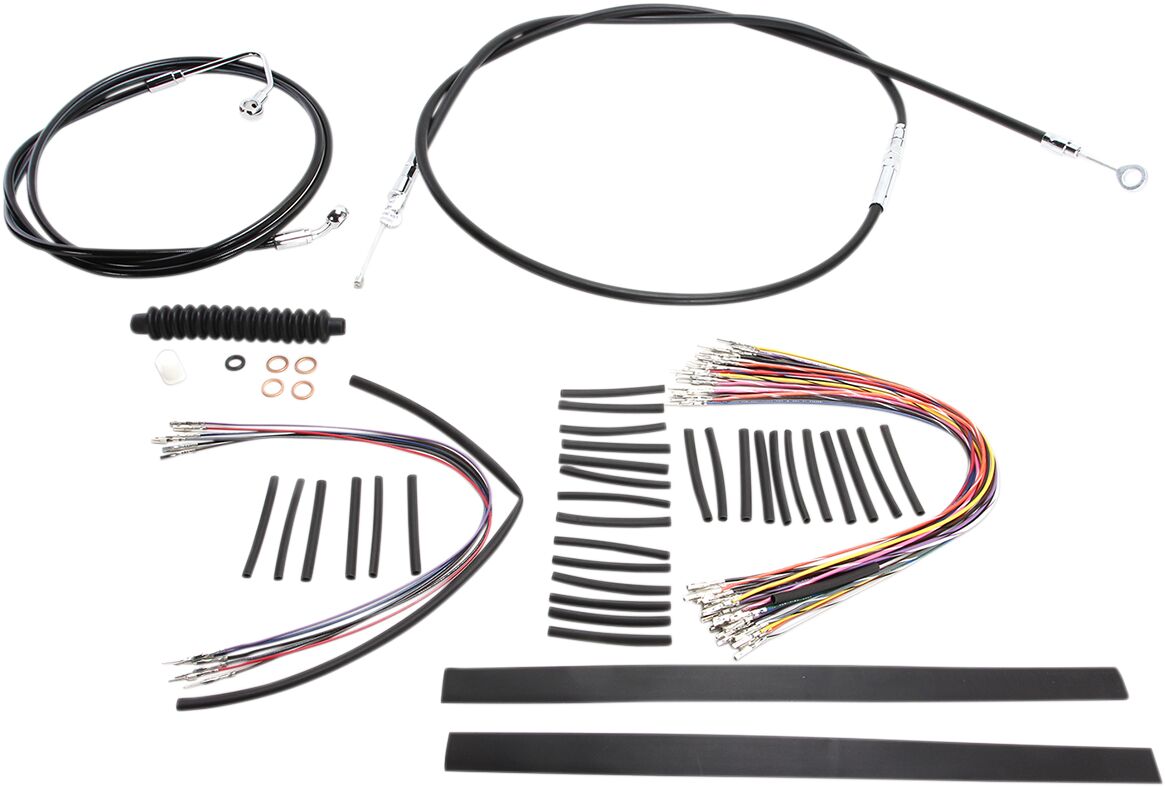 Magnum Shielding Control Cable Kit Xr Blk CLUTCH & BRAKE CABLE/HOSE KITS Magnum Shielding