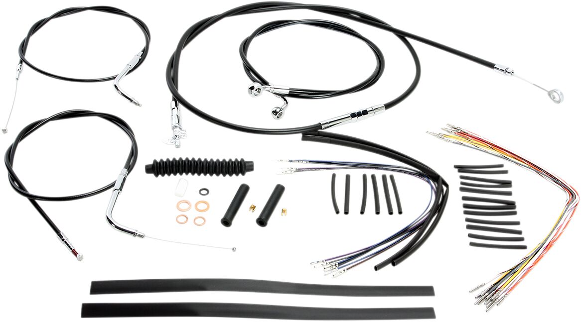Magnum Shielding Control Cable Kit Xr Blk CLUTCH & BRAKE CABLE/HOSE KITS Magnum Shielding