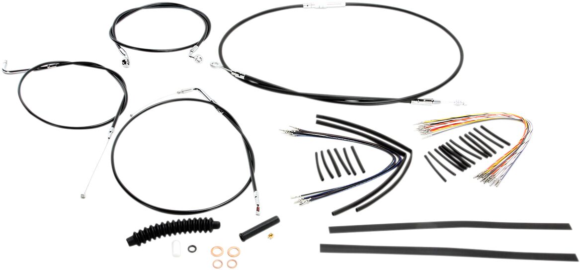 Magnum Shielding Control Cable Kit Xr Blk CLUTCH & BRAKE CABLE/HOSE KITS Magnum Shielding