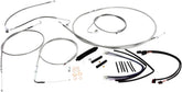 Magnum Shielding Control Cable Kit Handlebar Xr Oe Style Abs Stainless Steel Brake & Clutch Lines Magnum Shielding