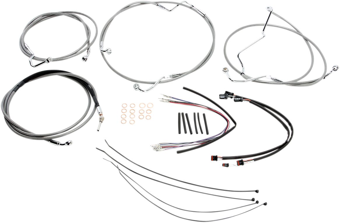 Magnum Shielding Control Cable Kit Xr Ss CLUTCH & BRAKE CABLE/HOSE KITS Magnum Shielding