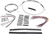 Magnum Shielding Control Cable Kit Handlebar Xr Oe Style Abs Stainless Steel Brake & Clutch Lines Magnum Shielding