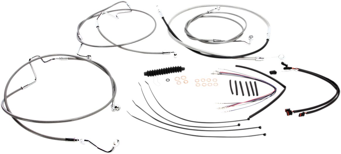 Magnum Shielding Control Cable Kit Xr Ss CLUTCH & BRAKE CABLE/HOSE KITS Magnum Shielding