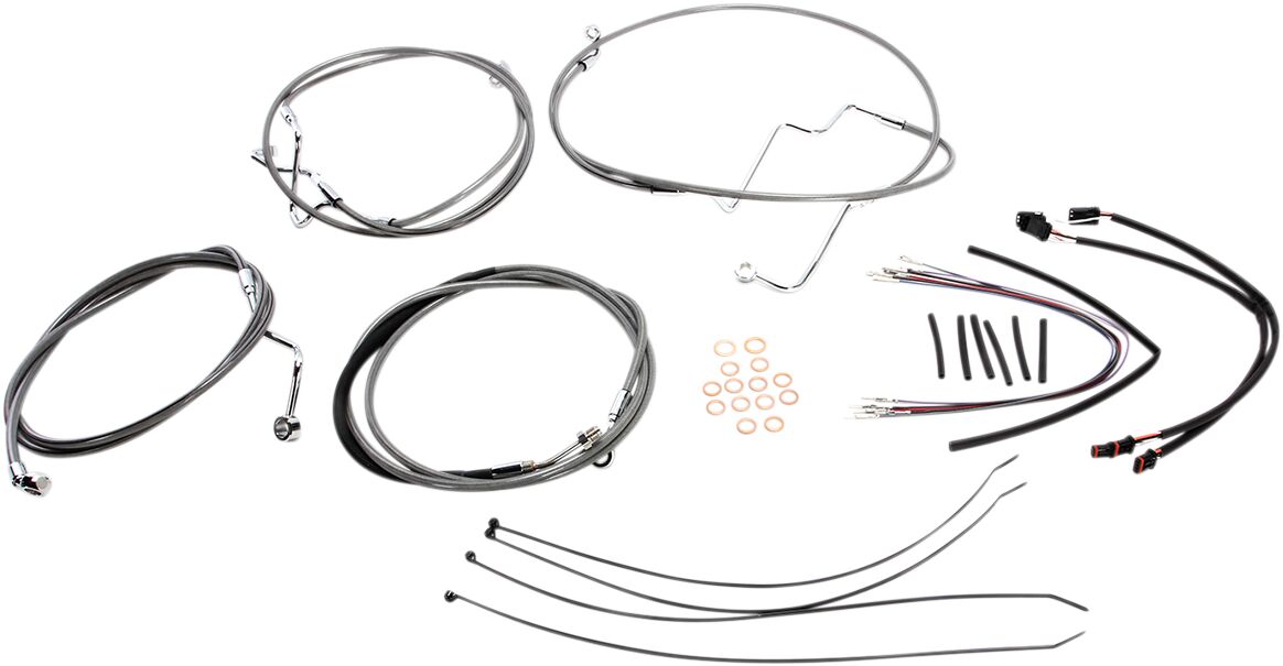 Magnum Shielding Control Cable Kit Xr Ss CLUTCH & BRAKE CABLE/HOSE KITS Magnum Shielding