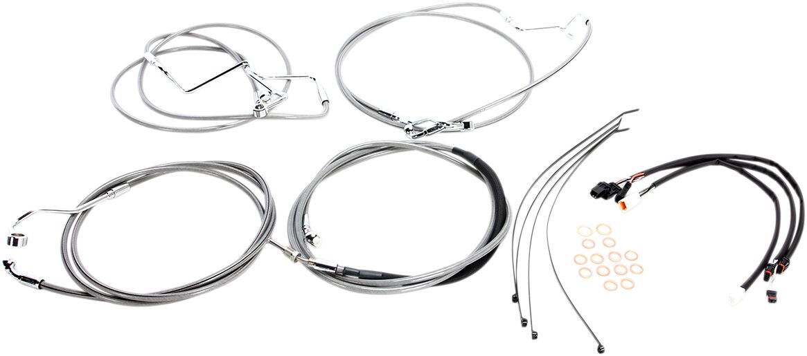 Magnum Shielding Control Cable Kit Xr Ss CLUTCH & BRAKE CABLE/HOSE KITS Magnum Shielding
