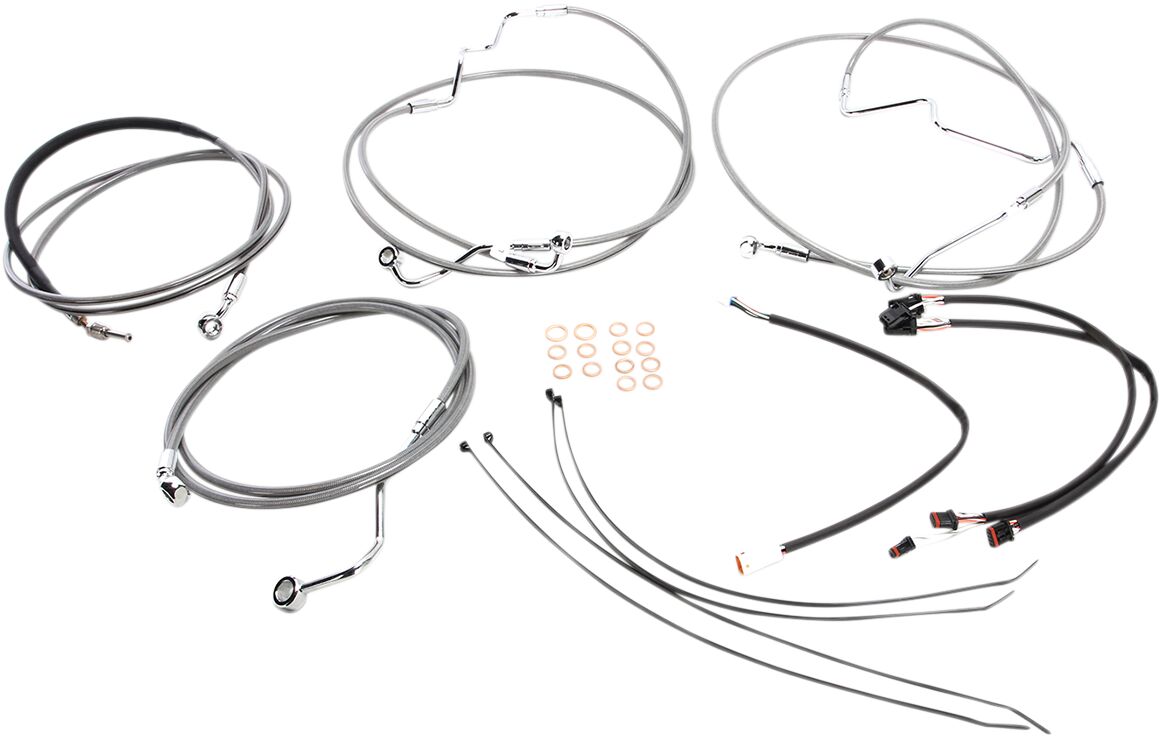 Magnum Shielding Control Cable Kit Xr Ss CLUTCH & BRAKE CABLE/HOSE KITS Magnum Shielding