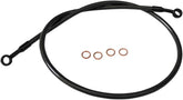 La Choppers Standard Cable Kit For 12 14 Ape Hangers Midnight Series Black Brake & Clutch Lines La Choppers