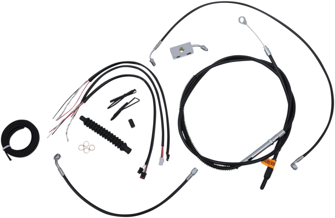 La Choppers Cable Kit Cb15 17 St18+Abs CLUTCH & BRAKE CABLE/HOSE KITS La Choppers