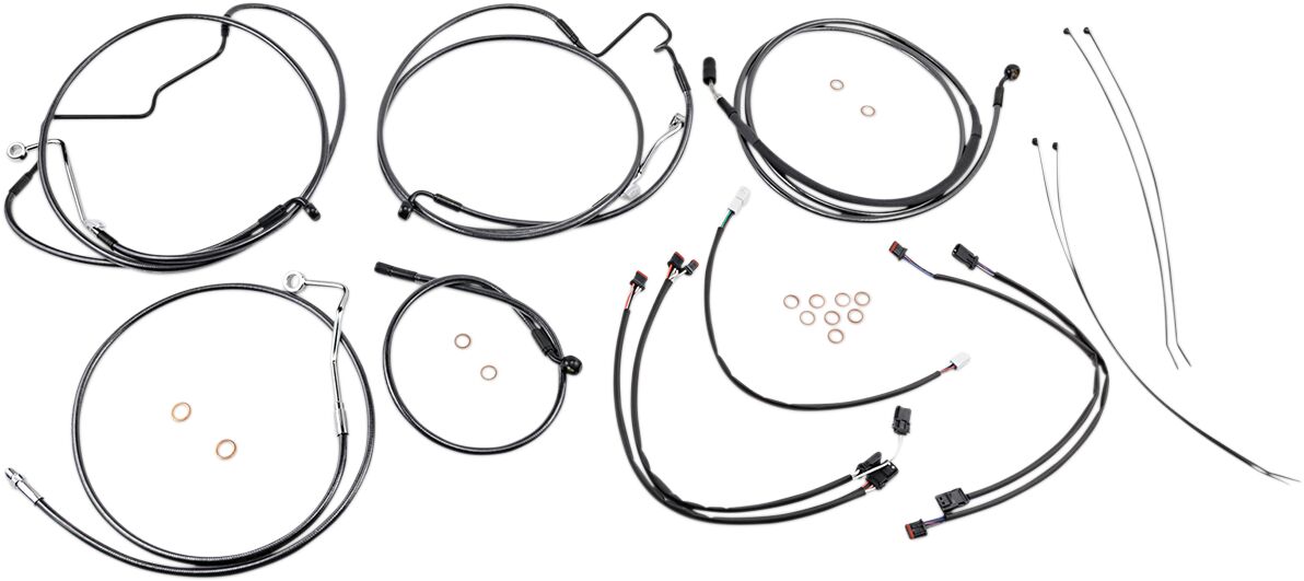 Magnum Shielding Control Cable Kit Bp CLUTCH & BRAKE CABLE/HOSE KITS Magnum Shielding